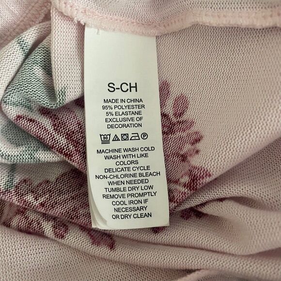 Kate Spade New York Two Piece Floral Blooming Mums Brushed Pajamas - Picture 9 of 9